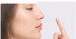 Nose profile representing rhinoplasty